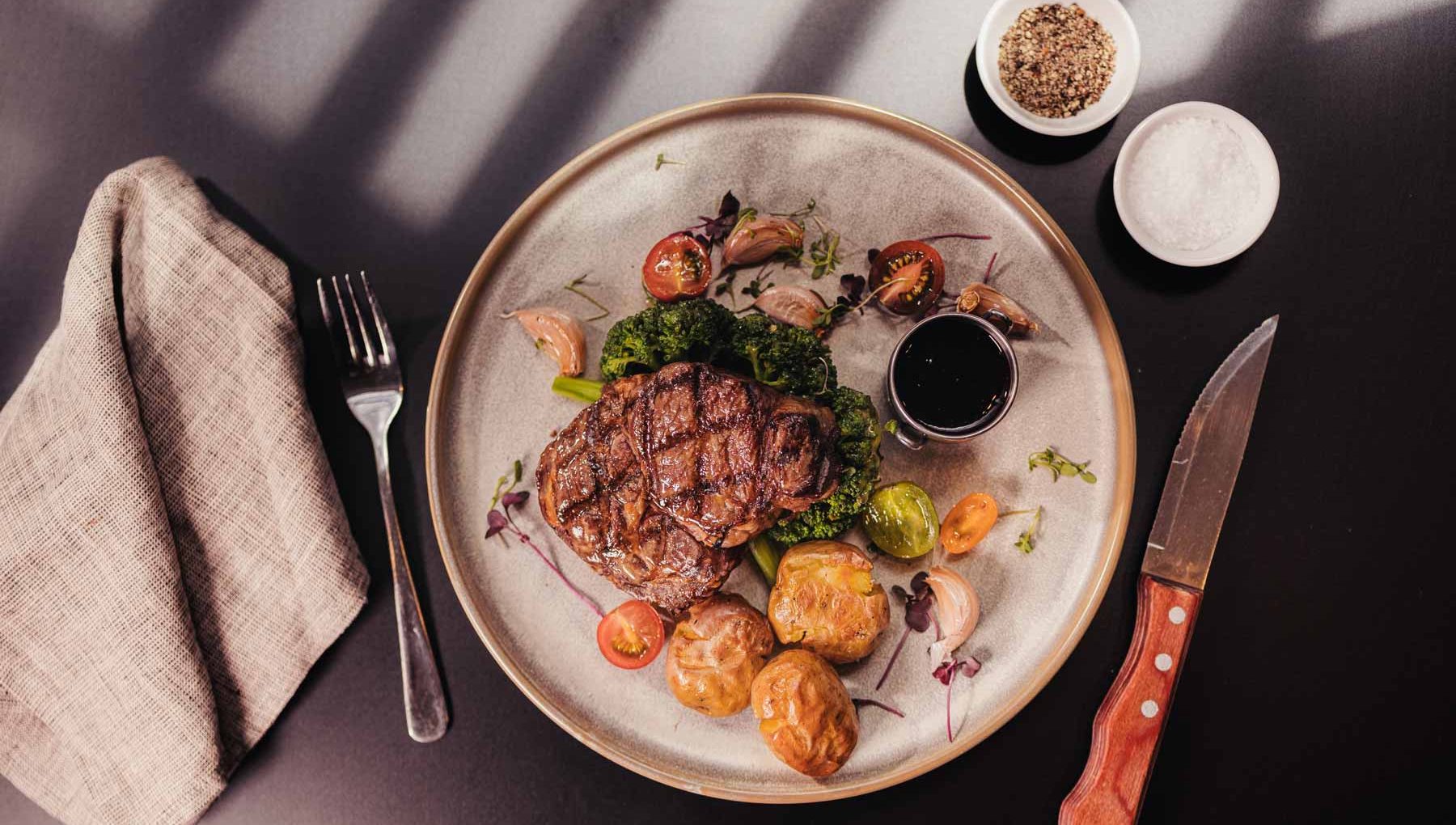 Frankie's Eatery - Steak and Roasted Potatoes -Atura Wellington