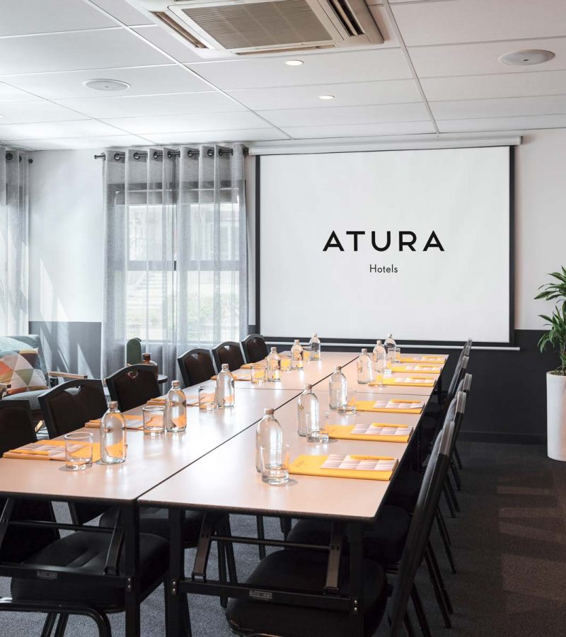 Mansfield 1 - Boardroom Setup - Conference Rooms - Atura Wellington