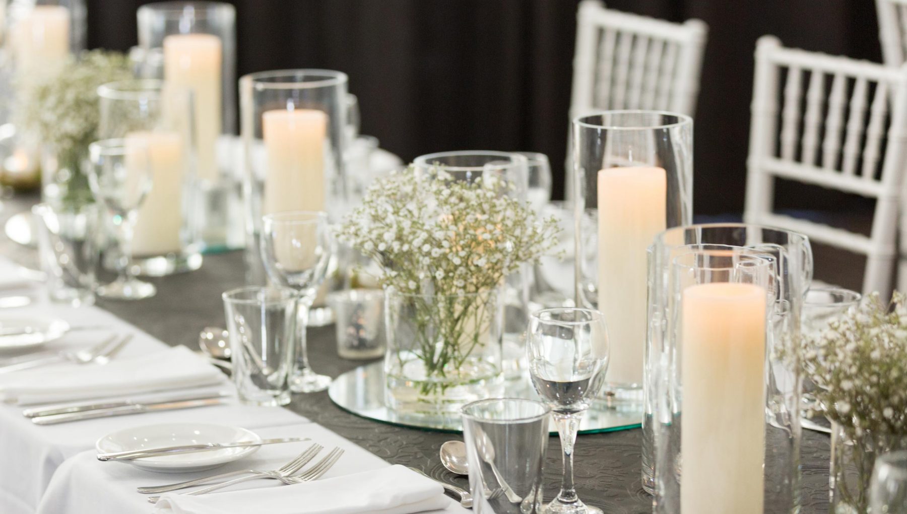 Atura Albury - Weddings - reception table