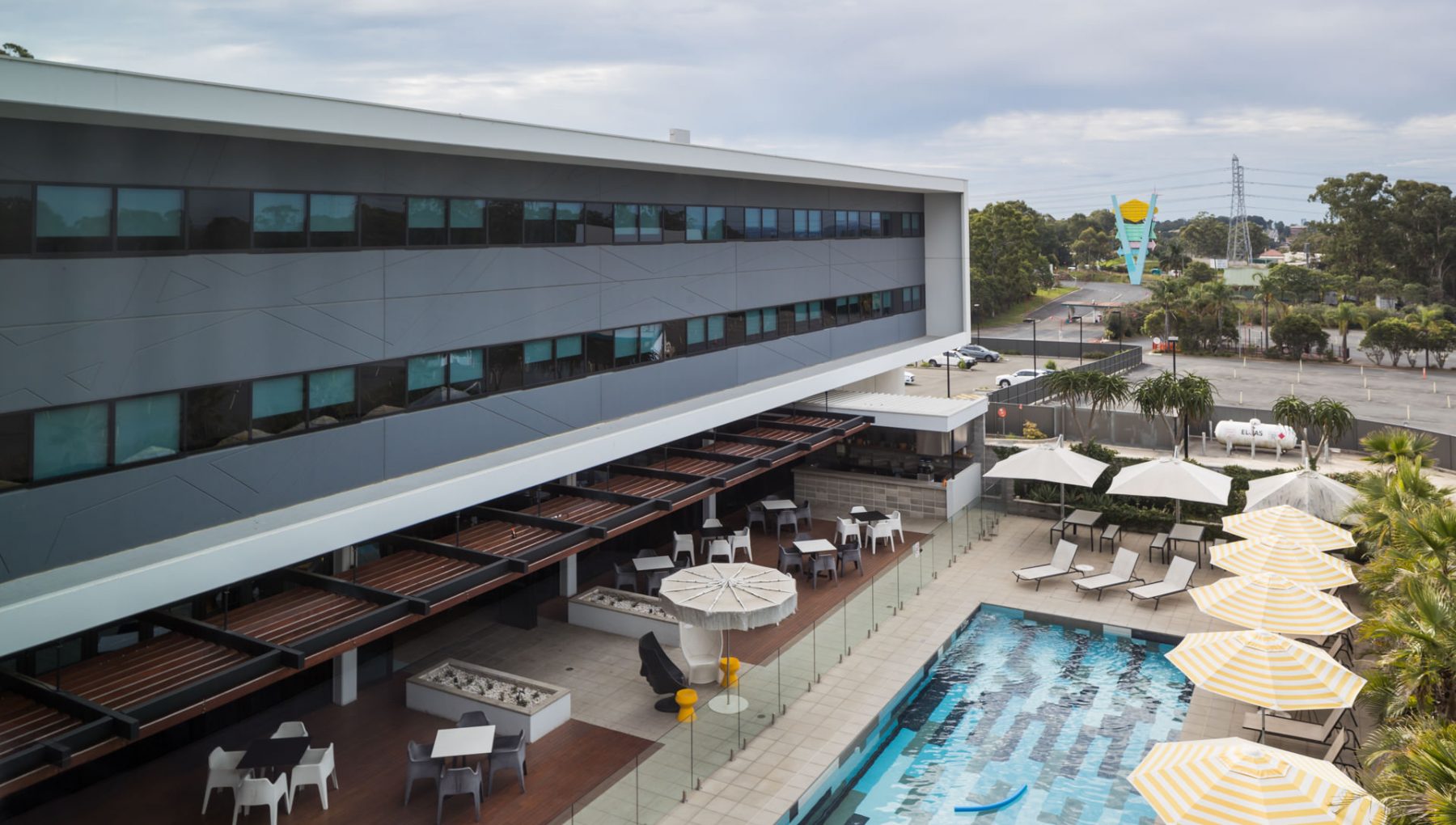 atura blacktown guest room view